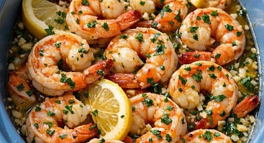 Slow Cooker 5-Ingredient Frozen Shrimp Recipe