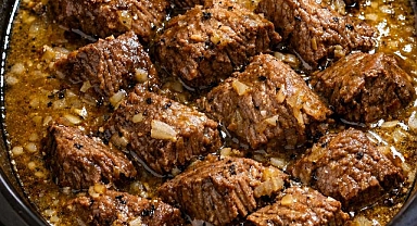 Slow Cooker Amish Butter Beef Tips Recipe