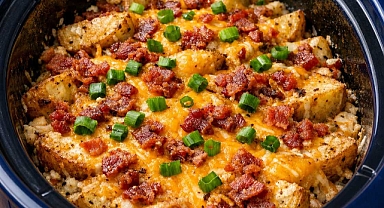 Slow Cooker Ranch Potato Party Bake Recipe