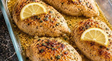 Amish-Style 4-Ingredient Lemon Baked Chicken Recipe
