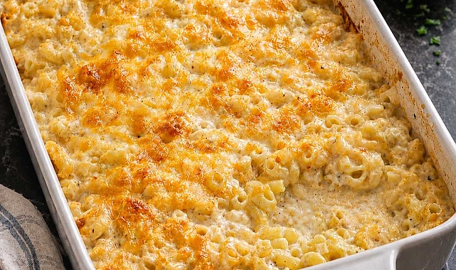 Oven-Baked 4-Ingredient Amish Ranch Macaroni Recipe