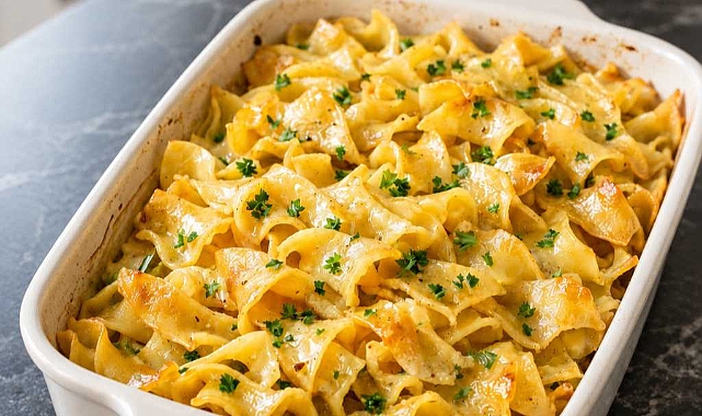 Oven-Baked Amish Buttered Noodles Recipe