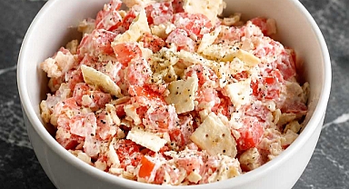 Tomato Cracker Salad Recipe