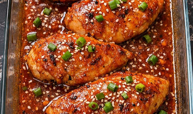 3-Ingredient Oven 1980s Firecracker Chicken Recipe