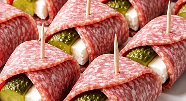 3-Ingredient Salami Pickle Bites Recipe
