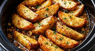 3-Ingredient Slow Cooker Amish Peasant Potatoes Recipe