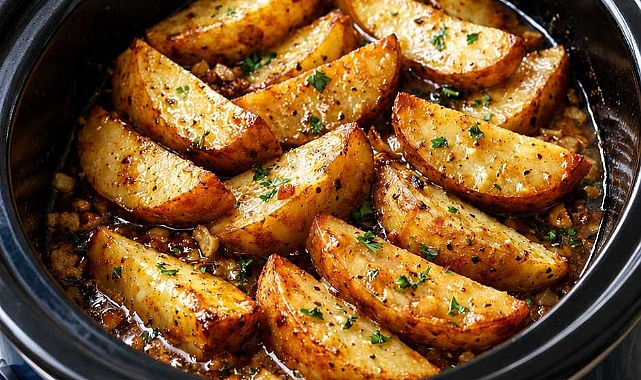 3-Ingredient Slow Cooker Amish Peasant Potatoes Recipe