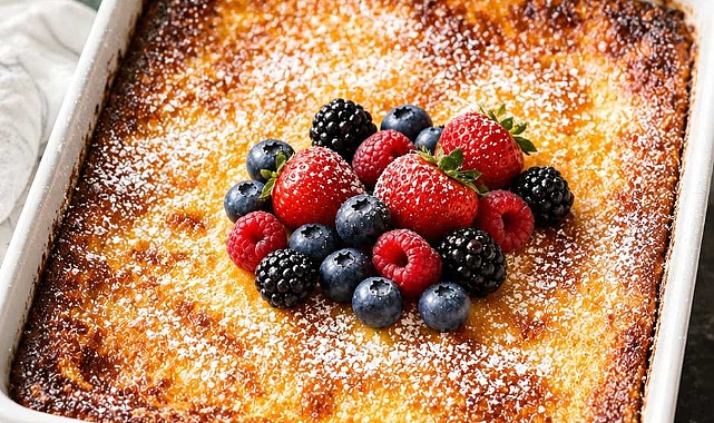 4-Ingredient Baked Evaporated Milk Custard Recipe
