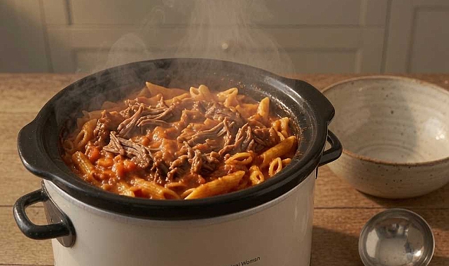 Slow Cooker Beef Brisket Pasta Recipe