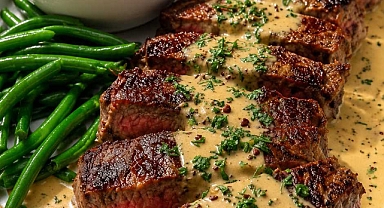 The Ultimate Garlic Herb Butter Strip Steak Recipe