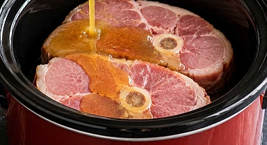 5-Ingredient Slow Cooker Vintage Fourth Ham Steaks Recipe