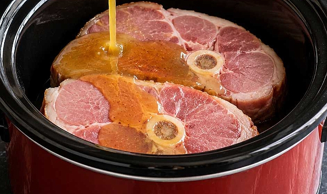 5-Ingredient Slow Cooker Vintage Fourth Ham Steaks Recipe
