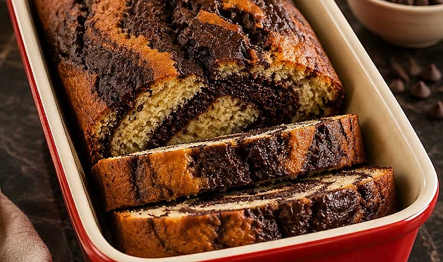 Chocolate Marble Banana Bread Recipe