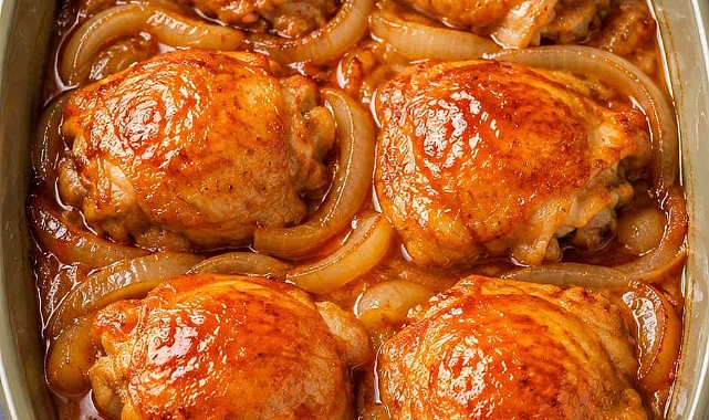 Oven Baked 3-Ingredient Chicken Charleston Recipe