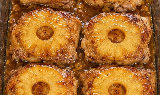Oven Baked 4-Ingredient Chicken Hawaii Recipe