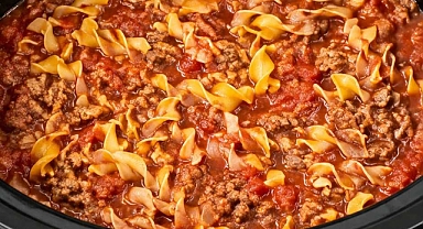 Slow Cooker 4-Ingredient Pasta Ellsworth Recipe