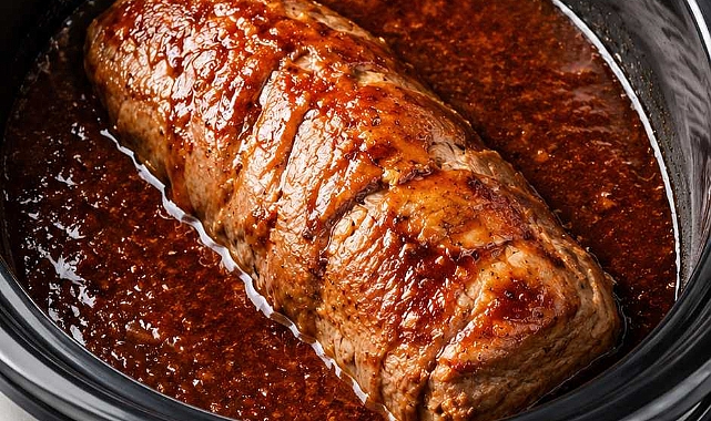 Slow Cooker 5-Ingredient Fall-Apart Pork Tenderloin Recipe
