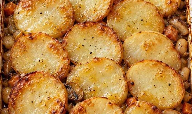 Mushroom Potato Casserole Recipe