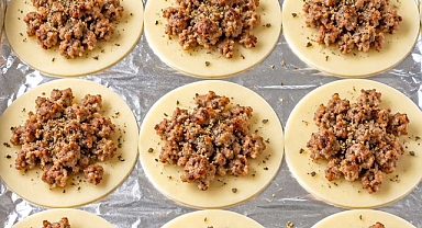 Provolone Sausage Crisps Recipe