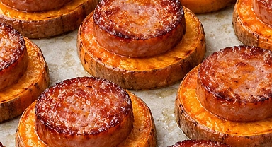 Oven Baked 3-Ingredient Sweet Potato Sausage Bites Recipe
