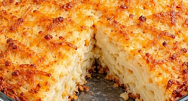 Oven Baked 4-Ingredients Hash Brown Pie Recipe