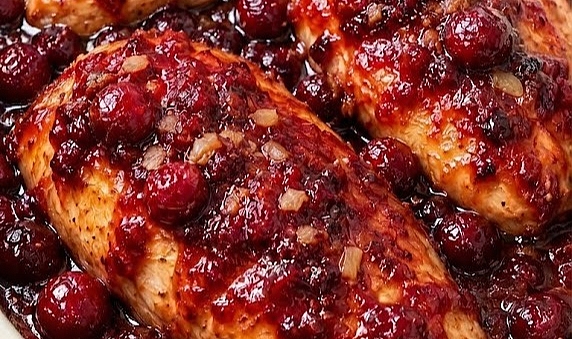 Slow Cooker Cranberry Chicken Recipe