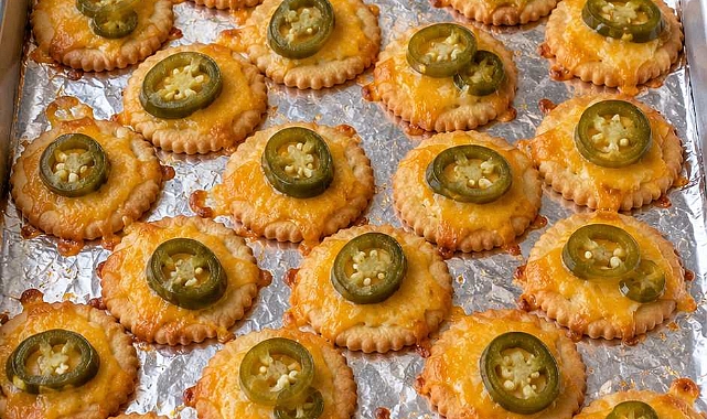 Southern 3-Ingredient Spicy Cheese Pennies Recipe