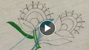 Create a Beautiful Flower Embroidery