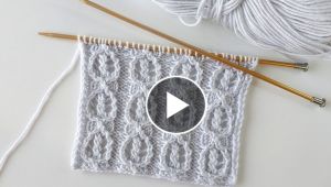 How to Knit Cone-Pattern Two Needle Vests