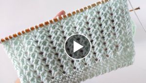Knit the Chain Buds Pattern Baby Vest