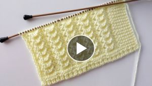 Knit the November Flower Pattern Women's Vest