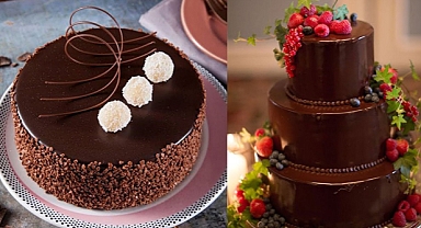Beautiful Chocolate Birthday Cake Decorating