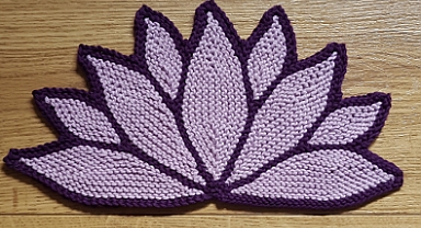 Free Water Lily knitting patter
