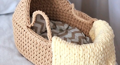 Baby Moses basket tutorial