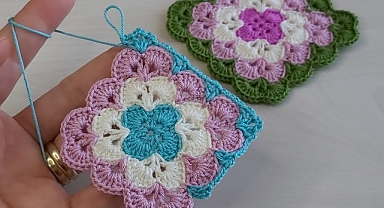 Crochet Shell Square