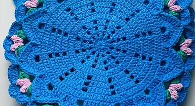 Crochet Table Supla (Decorative Placemat)