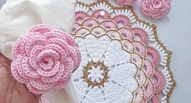 Luxury Turkish Crochet Sousplat