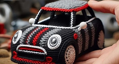 Crafting an Adorable Amigurumi Toy Car