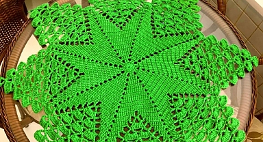 Crochet a Charming Star Doily