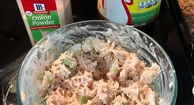 Savory Keto Chicken Salad Recipe with Weight Watchers Conversion Recipe