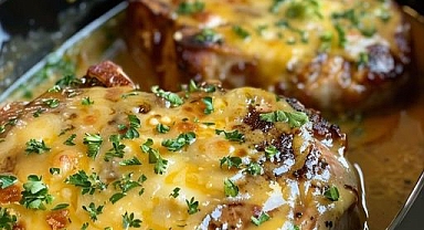 Slow Cooker Alpine Pork Chops Recipe