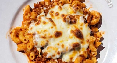Beef and Macaroni Bake with Cheesy Top Recipe