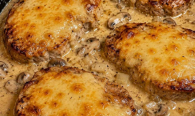 Slow Cooker Alpine Pork Chops Recipe