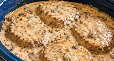 Slow Cooker Alpine Pork Chops Recipe