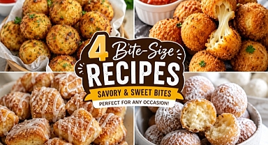 4 Irresistible Bite-Size Treats for Sweet and Savory Cravings